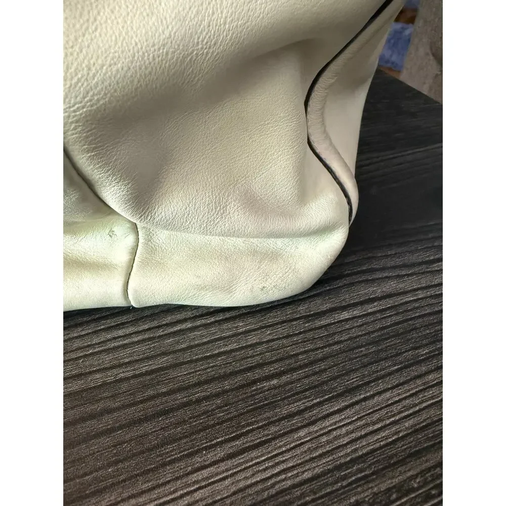 GUCCI Off-White Leather Britt Large Tote Bag - Picture 4 of 16
